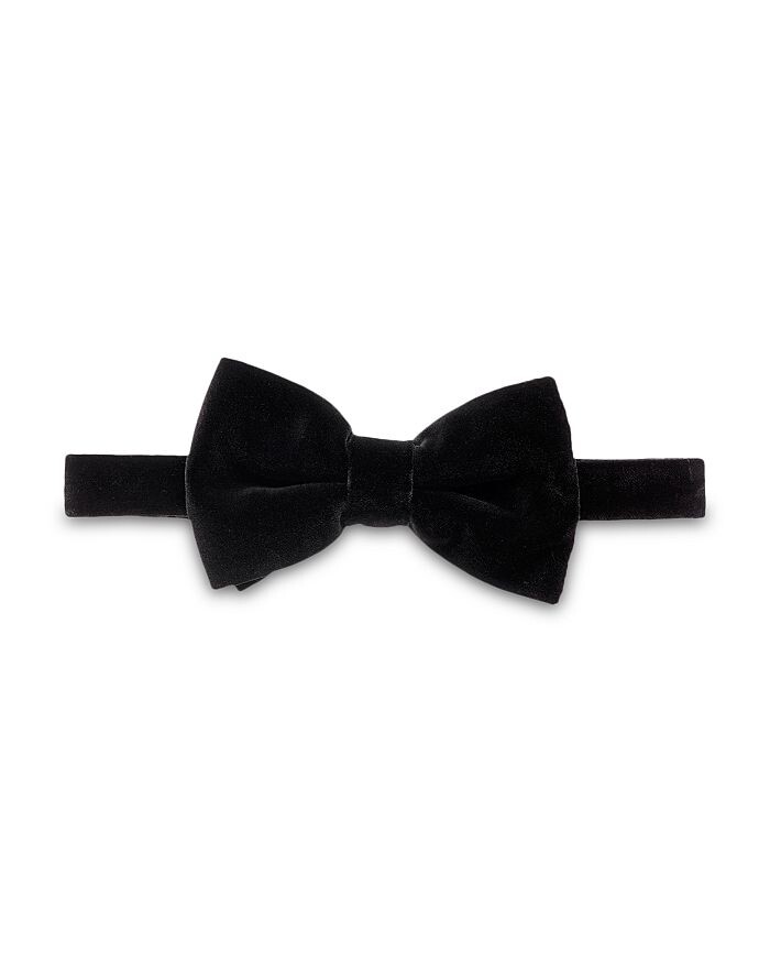 Бархатный шелковый галстук-бабочка Eton, черный
Бархатный шелковый галстук-бабочка Eton, черный