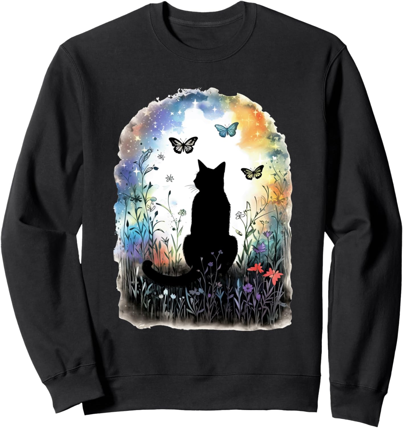 Стильная толстовка с изображением кошки в деревенском стиле, украшенная бабочками и цветами Cottagecore Goblincore And Fairycore Stuff, черный
Стильная толстовка с изображением кошки в деревенском стиле, украшенная бабочками и цветами Cottagecore Goblincore And Fairycore Stuff, черный