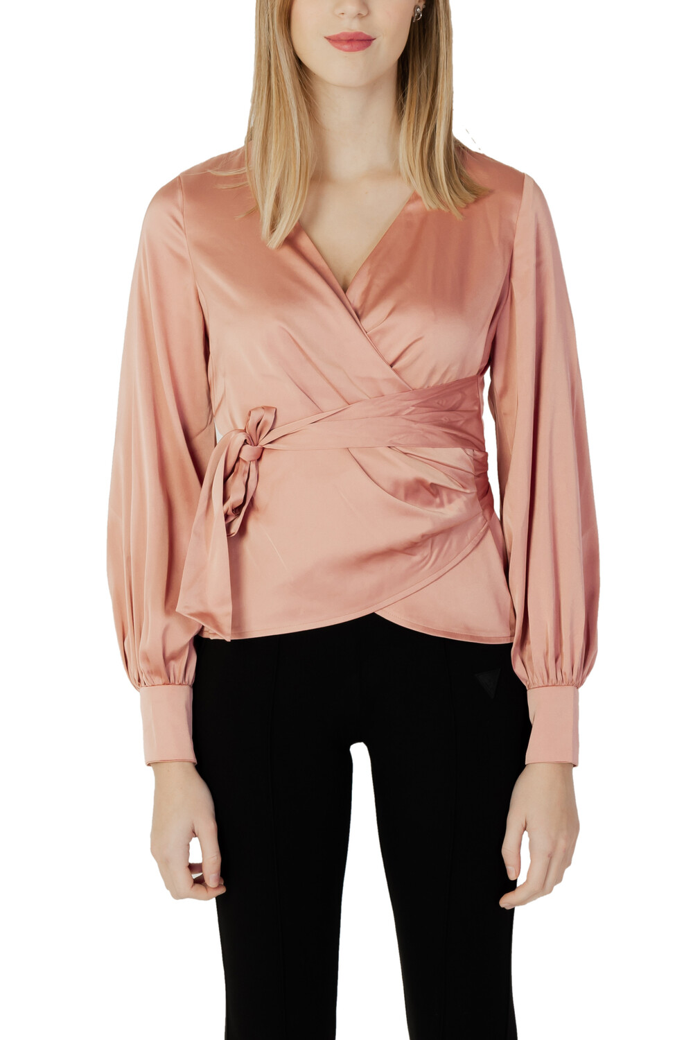 Блуза Guess с поясом, розовый
Блуза Guess с поясом, розовый