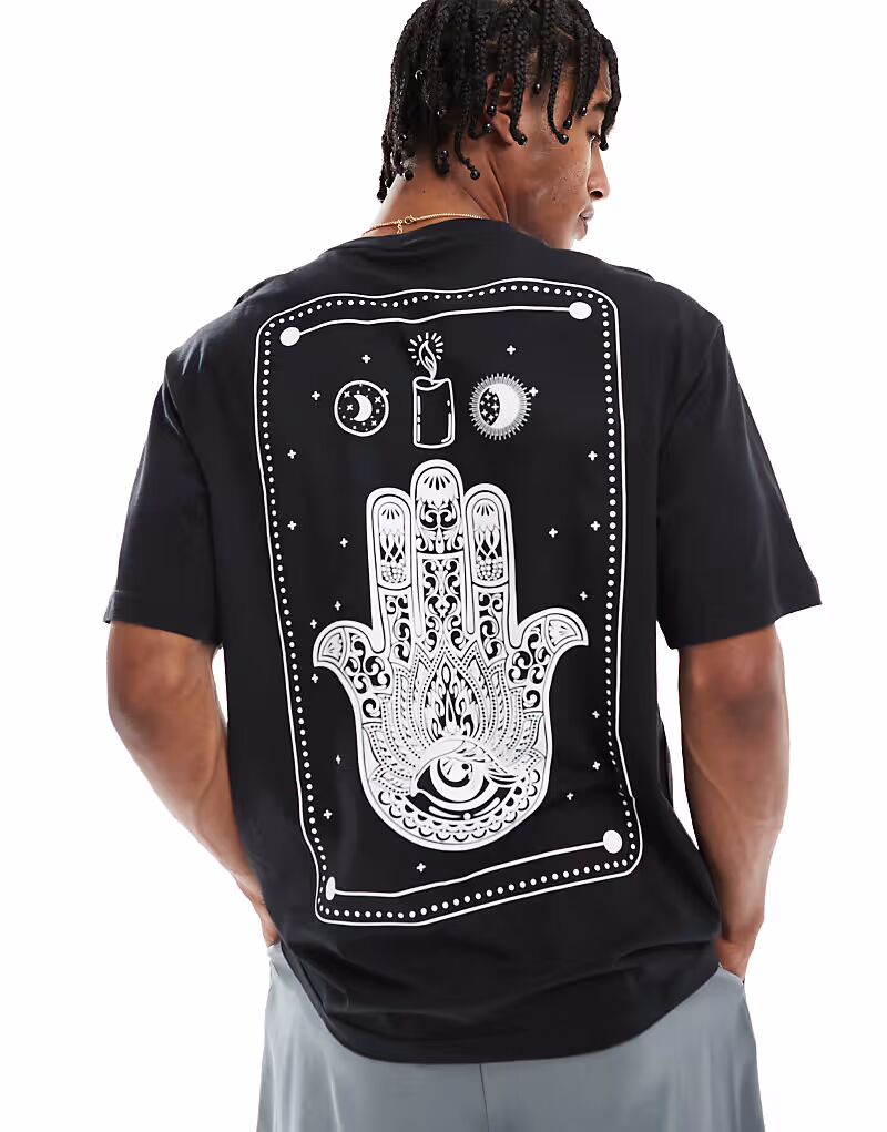 Футболка ONLY & SONS черного цвета оверсайз с принтом «Рука Фатимы», Черный, Футболка ONLY & SONS черного цвета оверсайз с принтом «Рука Фатимы»
Футболка ONLY & SONS черного цвета оверсайз с принтом «Рука Фатимы», Черный, Футболка ONLY & SONS черного цвета оверсайз с принтом «Рука Фатимы»
