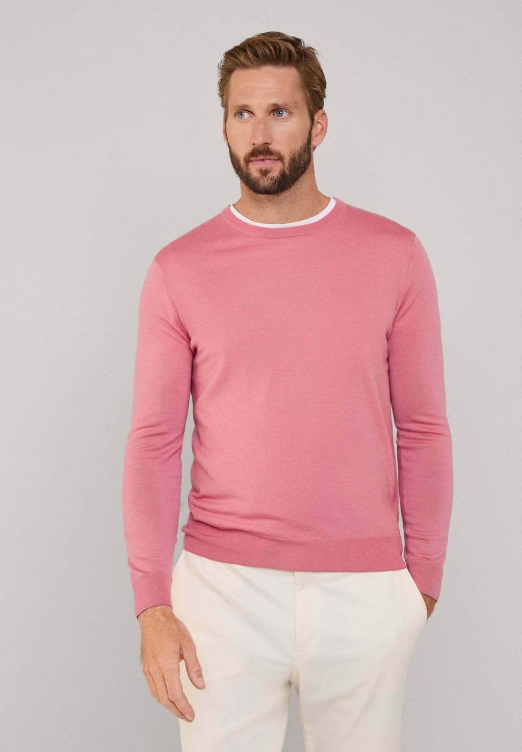 Свитер CREW Façonnable, лососево-розовый
Свитер CREW Façonnable, лососево-розовый