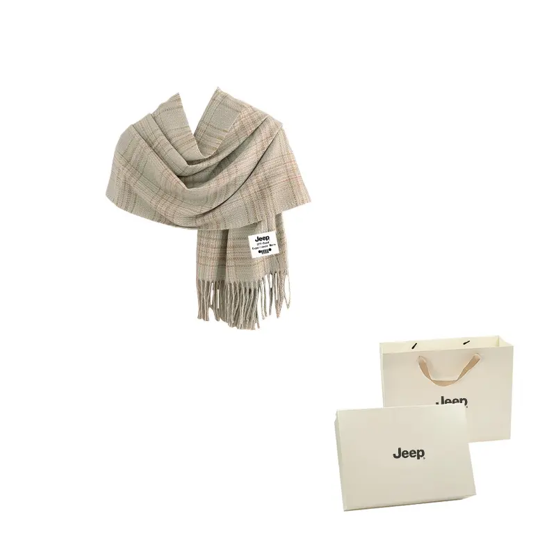 Шарф из полиэстера Unisex Jeep, светло-синий серый
Шарф из полиэстера Unisex Jeep, светло-синий серый