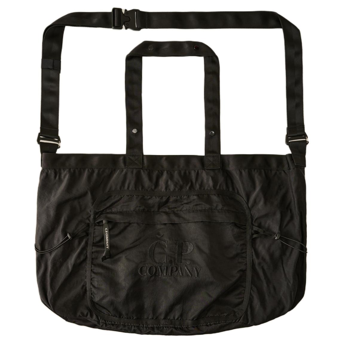 C.P.Company Полиамидный нейлоновый курьерский мешок через плечо мужской черный, Black 
C.P.Company Полиамидный нейлоновый курьерский мешок через плечо мужской черный, Black