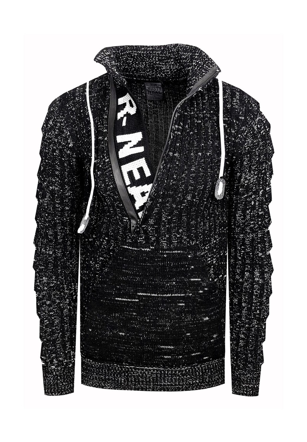 Вязаный свитер со стильным вырезом RUSTY NEAL, черный
Вязаный свитер со стильным вырезом RUSTY NEAL, черный