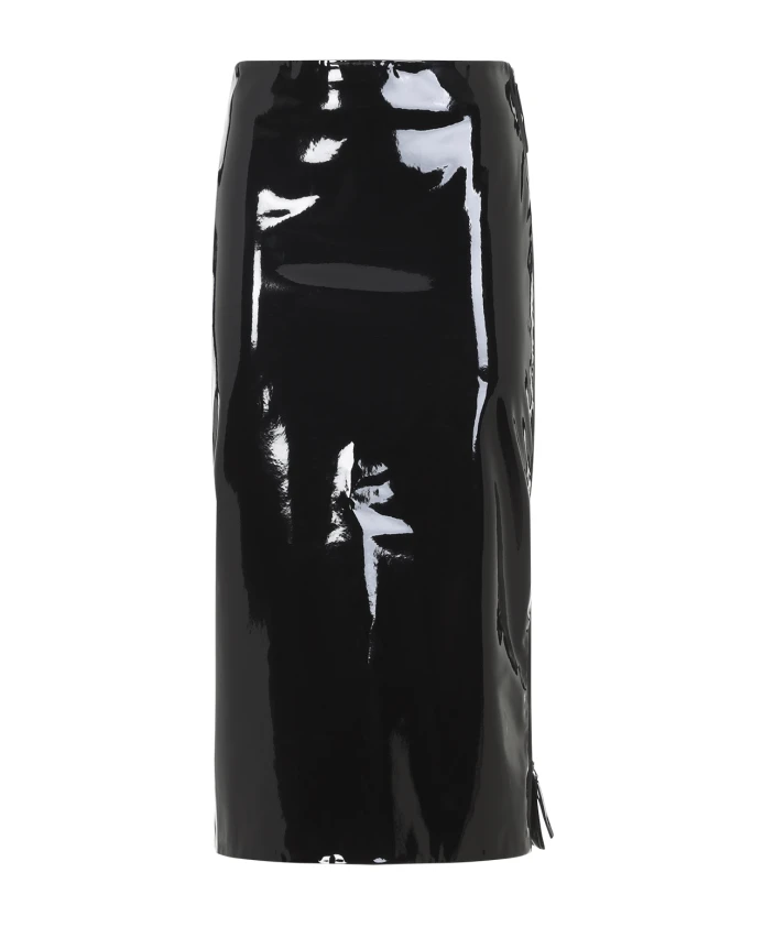 Юбка Саманта из лакированной кожи с застежкой-молнией The Frankie Shop, черный
Юбка Саманта из лакированной кожи с застежкой-молнией The Frankie Shop, черный