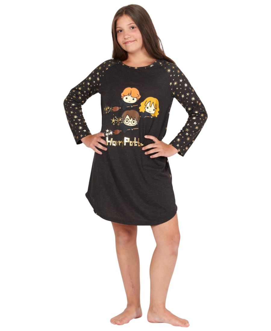 Пижама-ночная рубашка с рукавами реглан для маленьких девочек, Гермиона, Рон, Хогвартс Harry Potter, No Color
Пижама-ночная рубашка с рукавами реглан для маленьких девочек, Гермиона, Рон, Хогвартс Harry Potter, No Color