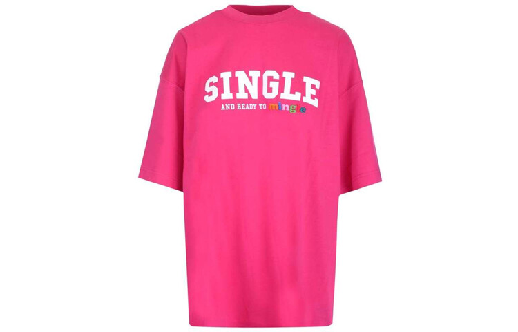 Футболка женская Vetements с принтом, розовый
Футболка женская Vetements с принтом, розовый