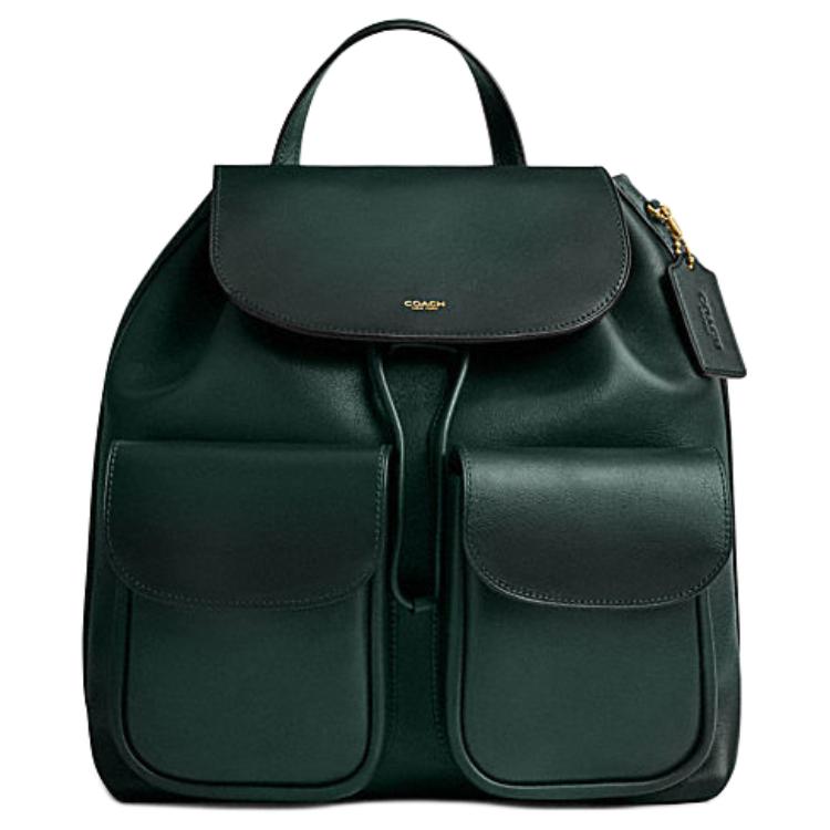 Crosby Кожаная Сумка-Рюкзак Большая Женская Джунгли Зеленый COACH 
Crosby Кожаная Сумка-Рюкзак Большая Женская Джунгли Зеленый COACH