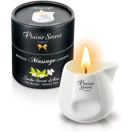 Plaisirs Secrets Fremdlabel Массажная свеча Белый чай 80 мл
Plaisirs Secrets Fremdlabel Массажная свеча Белый чай 80 мл