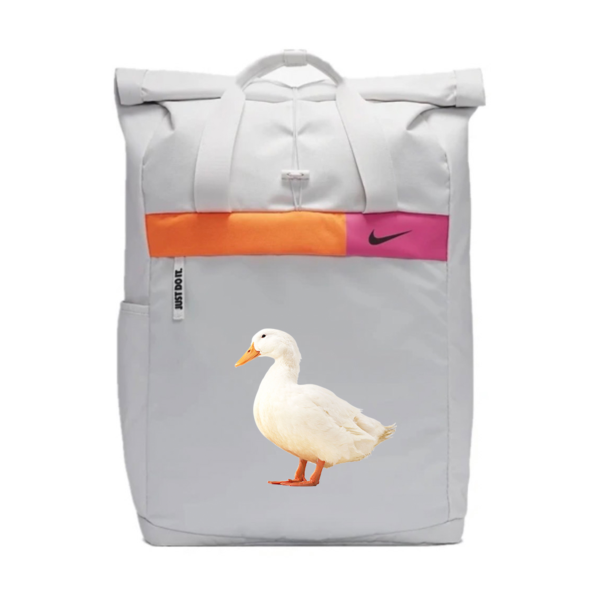 Nike Тканевый рюкзак маленький динозавр унисекс светло-серебристый серый, Kodak Duck
Nike Тканевый рюкзак маленький динозавр унисекс светло-серебристый серый, Kodak Duck