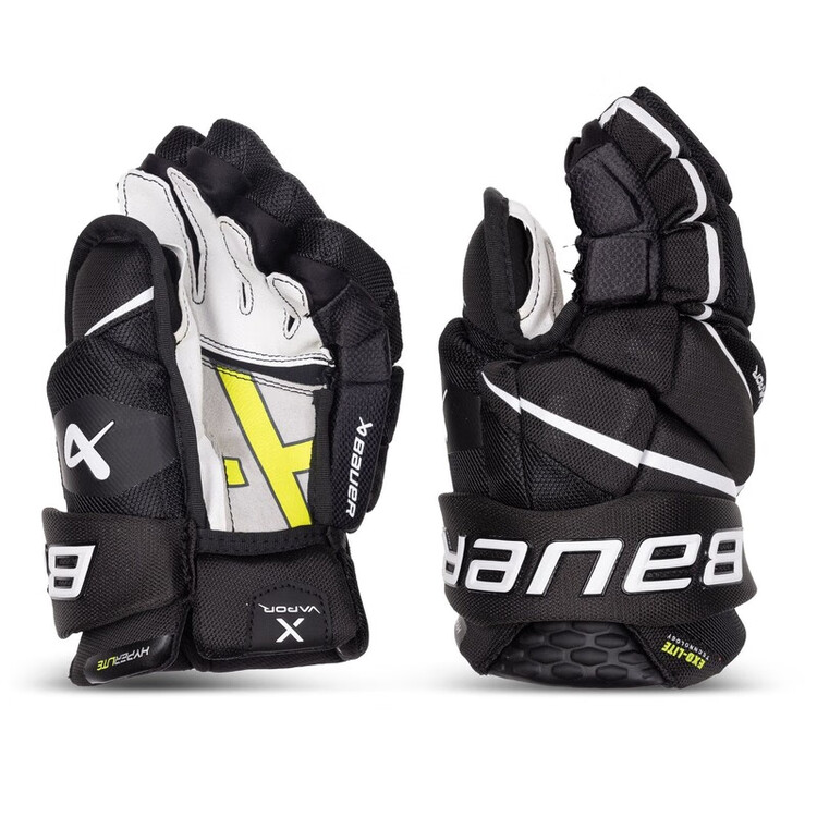BAUER Новые хоккейные перчатки Hyperlite для детей и взрослых, профессиональные соревновательные, черно-белый стиль, 25 см - размер Youth
BAUER Новые хоккейные перчатки Hyperlite для детей и взрослых, профессиональные соревновательные, черно-белый стиль, 25 см - размер Youth