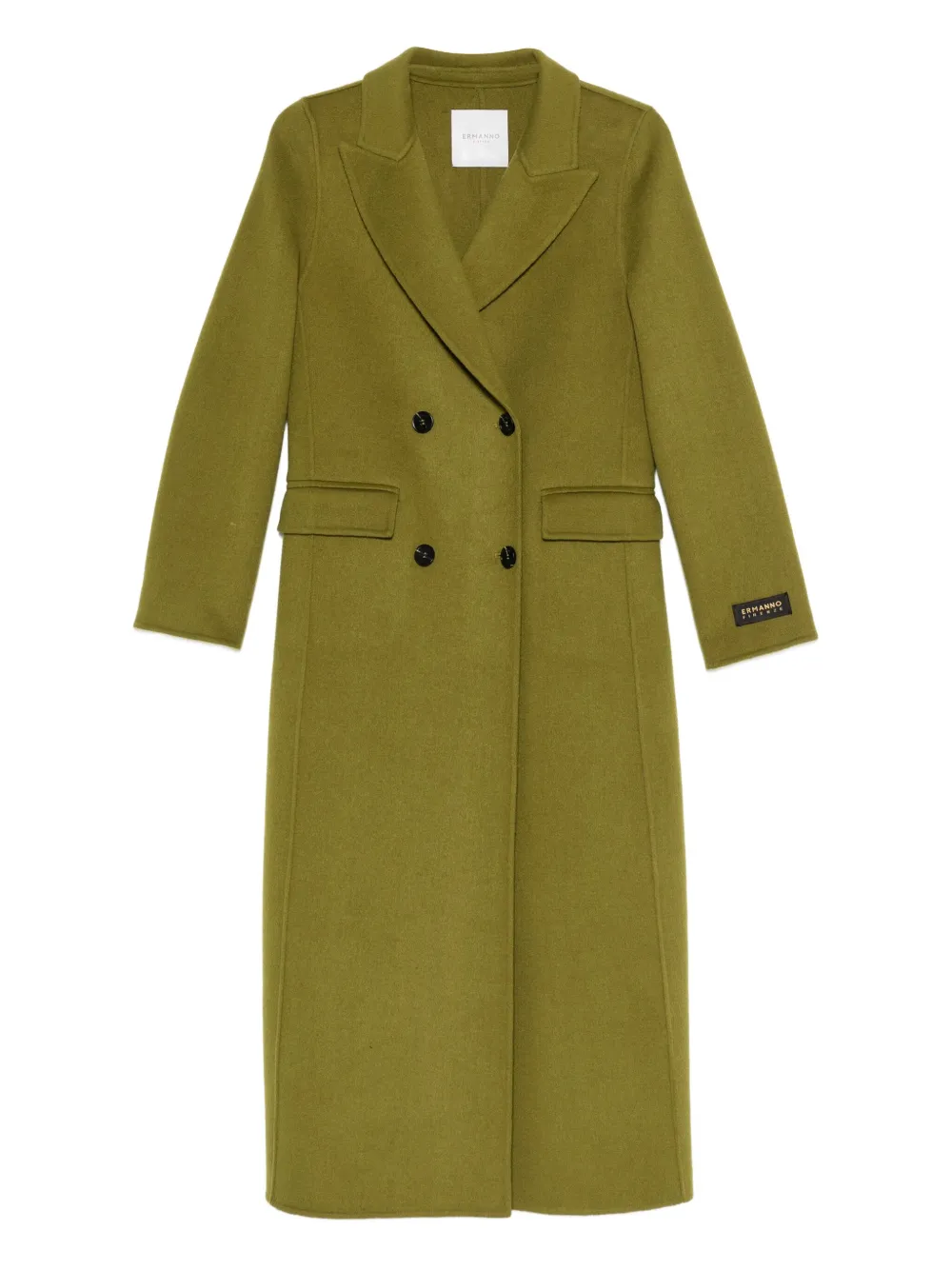 Двубортное пальто из смесовой шерсти ERMANNO FIRENZE, зеленый
Двубортное пальто из смесовой шерсти ERMANNO FIRENZE, зеленый