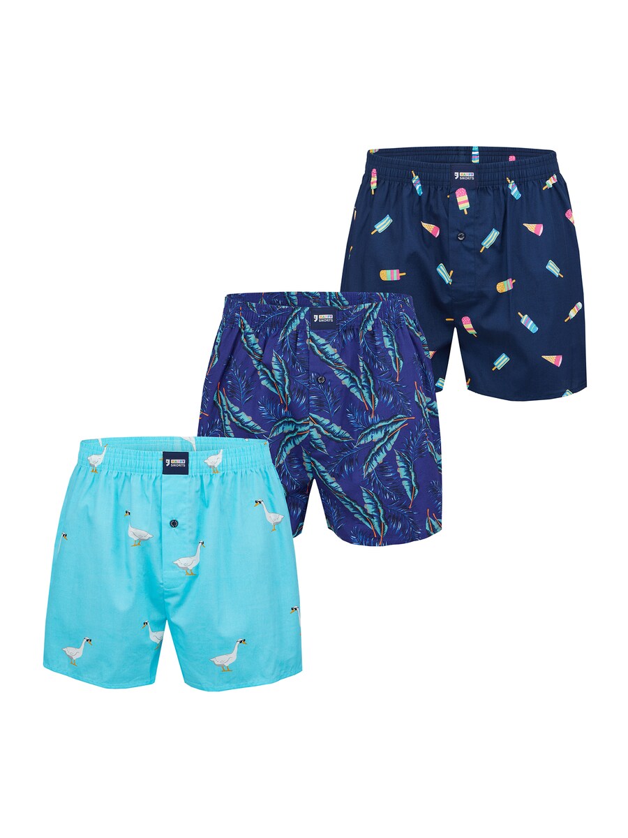 Шорты-боксеры Happy Shorts Boxer shorts Print Sets, разноцветный
Шорты-боксеры Happy Shorts Boxer shorts Print Sets, разноцветный