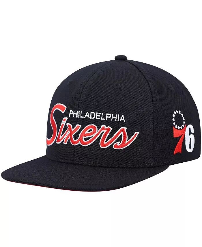 Мужская черная кепка Philadelphia 76Ers Hardwood Classics Script 2.0 Snapback Mitchell & Ness
Мужская черная кепка Philadelphia 76Ers Hardwood Classics Script 2.0 Snapback Mitchell & Ness