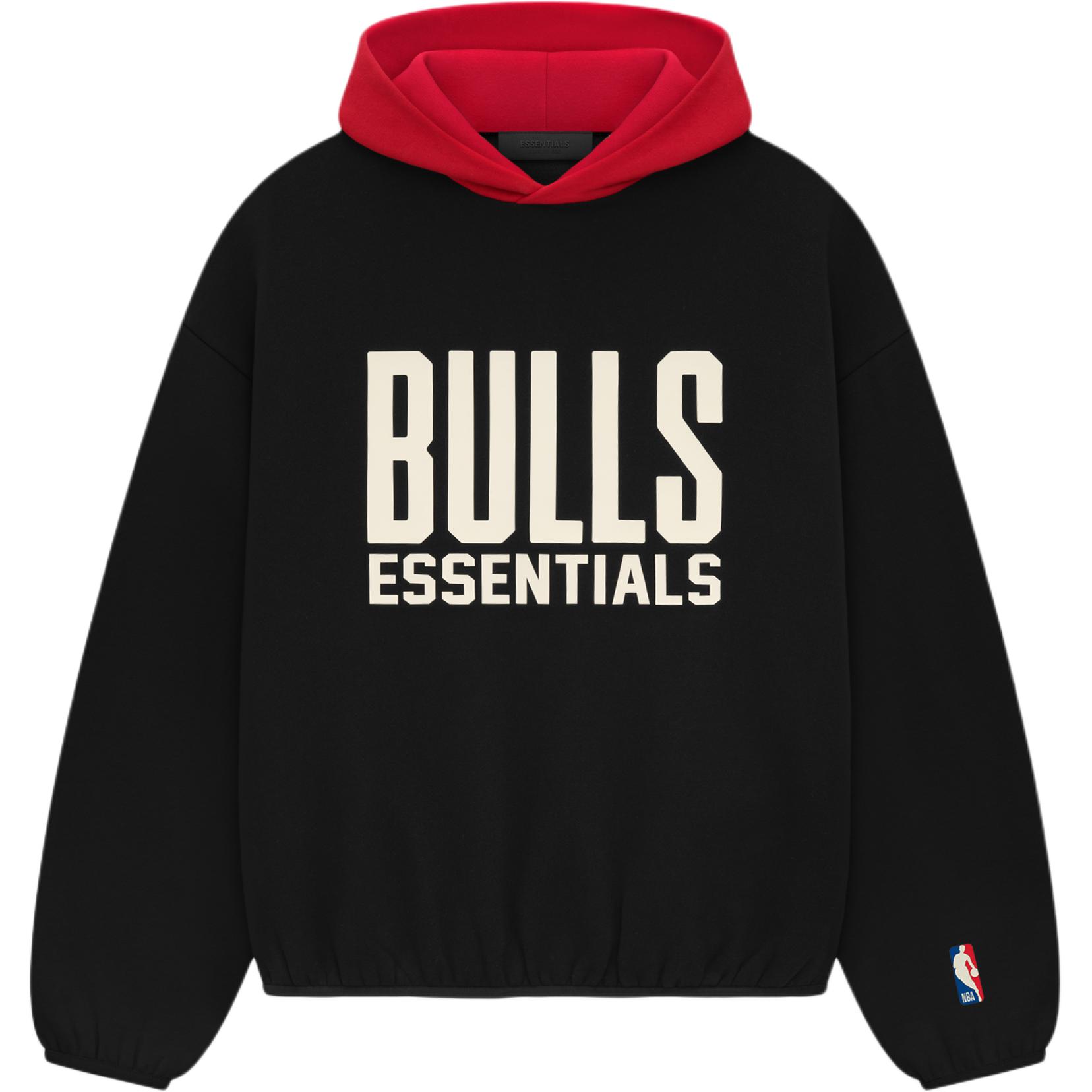 Толстовка Bulls Fear Of God Essentials, черный/красный
Толстовка Bulls Fear Of God Essentials, черный/красный