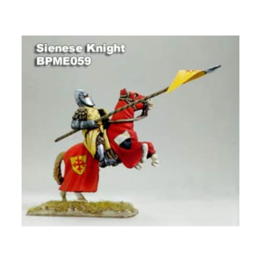 Сиенский рыцарь, Historical Miniatures - Medieval - Characters (28mm) (Mirliton SG)
Сиенский рыцарь, Historical Miniatures - Medieval - Characters (28mm) (Mirliton SG)