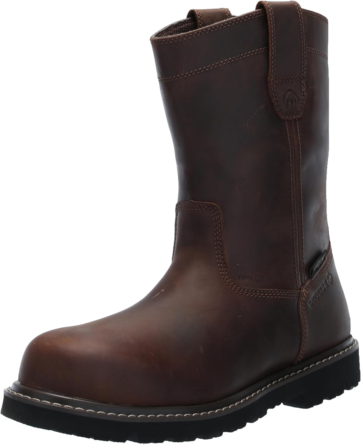 Мужские промышленные ботинки Wolverine Men's Revival Wellington с водонепроницаемым верхом и композитным носком, темно-коричневый
Мужские промышленные ботинки Wolverine Men's Revival Wellington с водонепроницаемым верхом и композитным носком, темно-коричневый