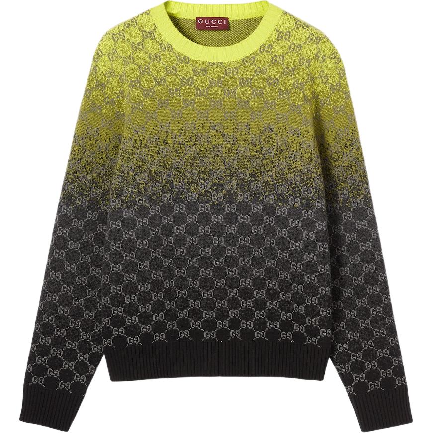 Джемпер gg wool cashmere jacquard GUCCI, Gradient
Джемпер gg wool cashmere jacquard GUCCI, Gradient