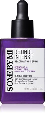 Сыворотка против морщин с ретинолом для чувствительной кожи Some By Mi Retinol Intense Reactivating Serum, 50 ml
Сыворотка против морщин с ретинолом для чувствительной кожи Some By Mi Retinol Intense Reactivating Serum, 50 ml