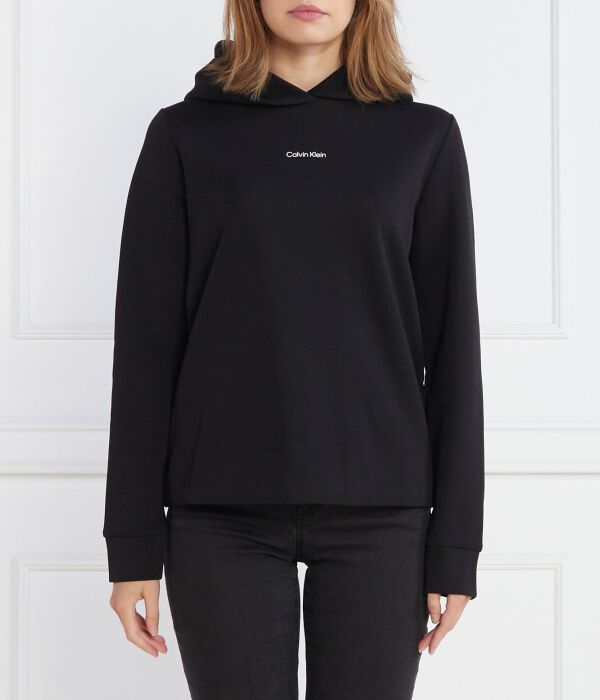 Толстовка женская Calvin Klein Regular Fit, черный 
Толстовка женская Calvin Klein Regular Fit, черный