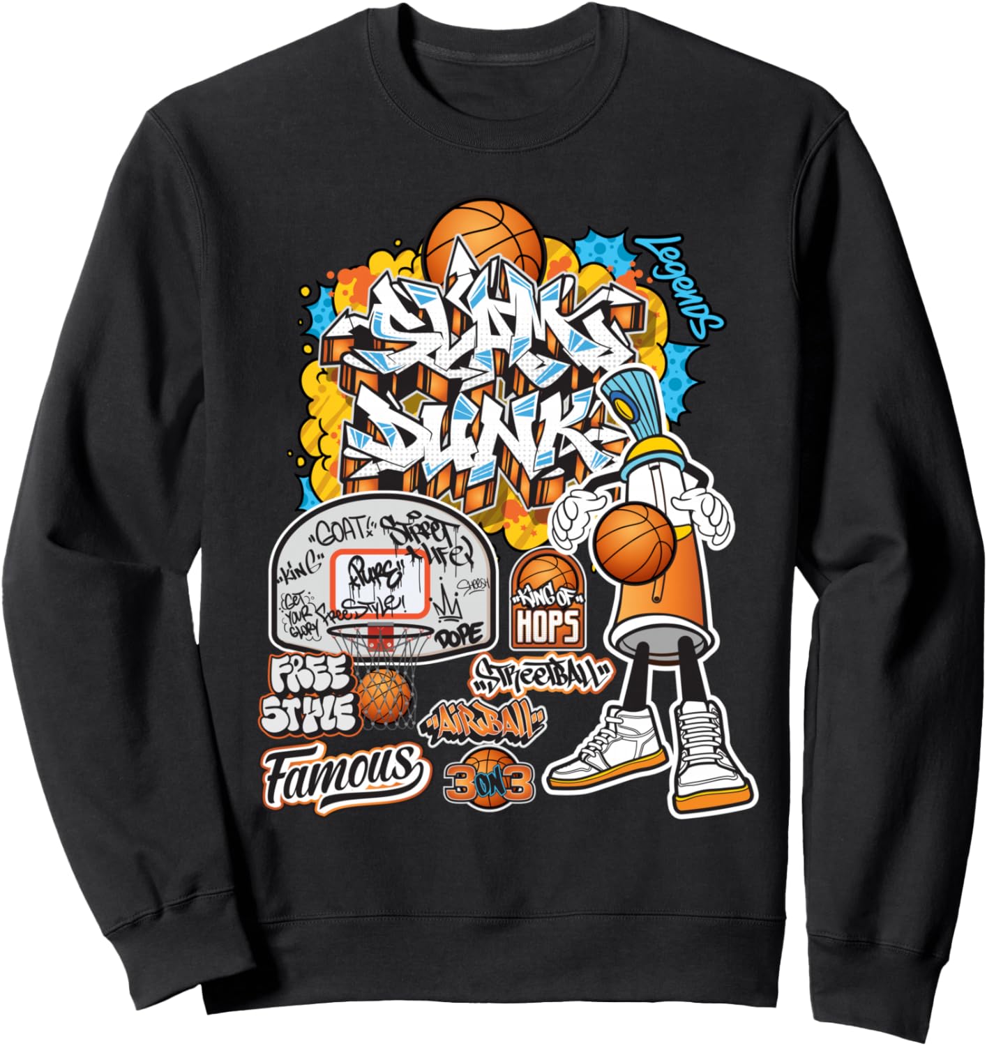 Стильная толстовка с графическим дизайном в стиле баскетбольного граффити, черная Bahaa'S Tee, Черный, Стильная толстовка с графическим дизайном в стиле баскетбольного граффити, черная Bahaa'S Tee
Стильная толстовка с графическим дизайном в стиле баскетбольного граффити, черная Bahaa'S Tee, Черный, Стильная толстовка с графическим дизайном в стиле баскетбольного граффити, черная Bahaa'S Tee