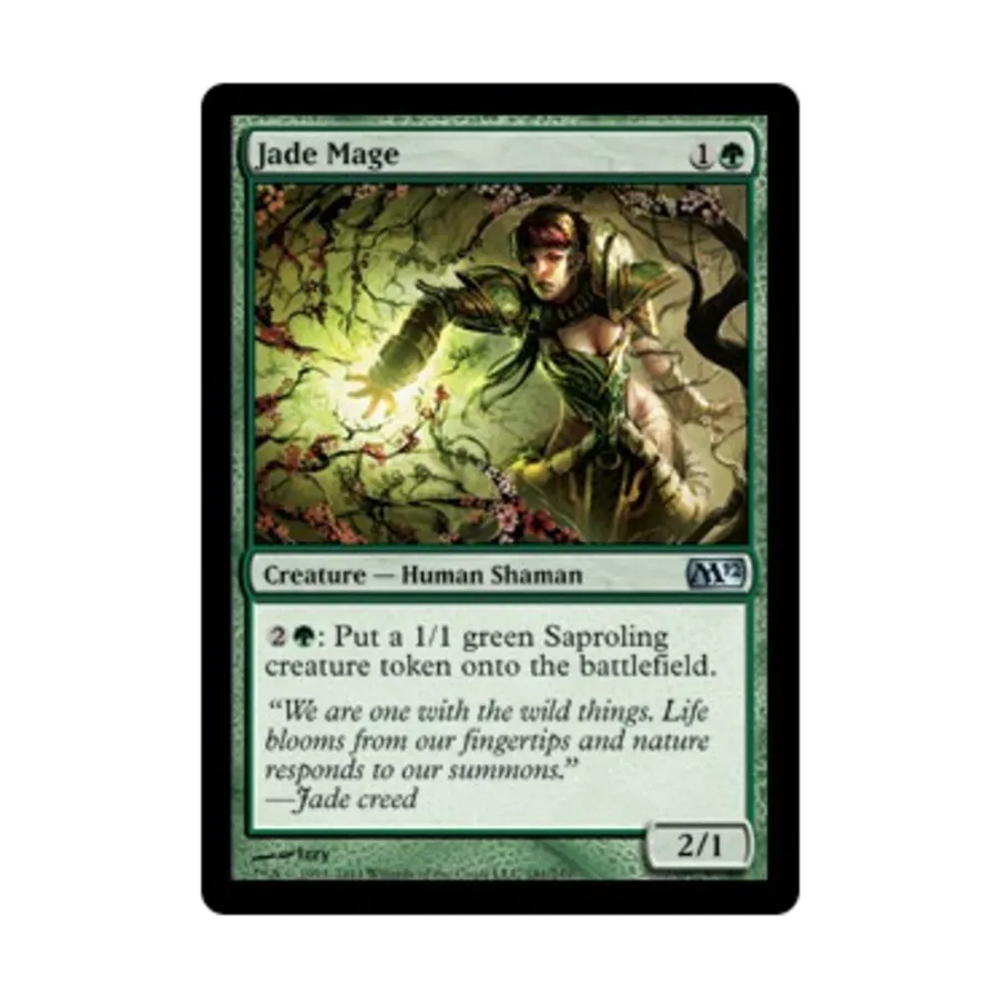 CCG Нефритовый маг (U), MTG - Magic 2012
CCG Нефритовый маг (U), MTG - Magic 2012