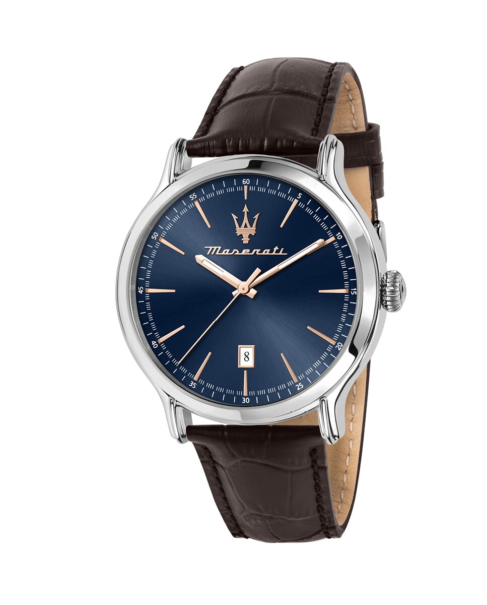 Мужские часы Epoca R8851118016 из кожи с коричневым ремешком Maserati, коричневый
Мужские часы Epoca R8851118016 из кожи с коричневым ремешком Maserati, коричневый