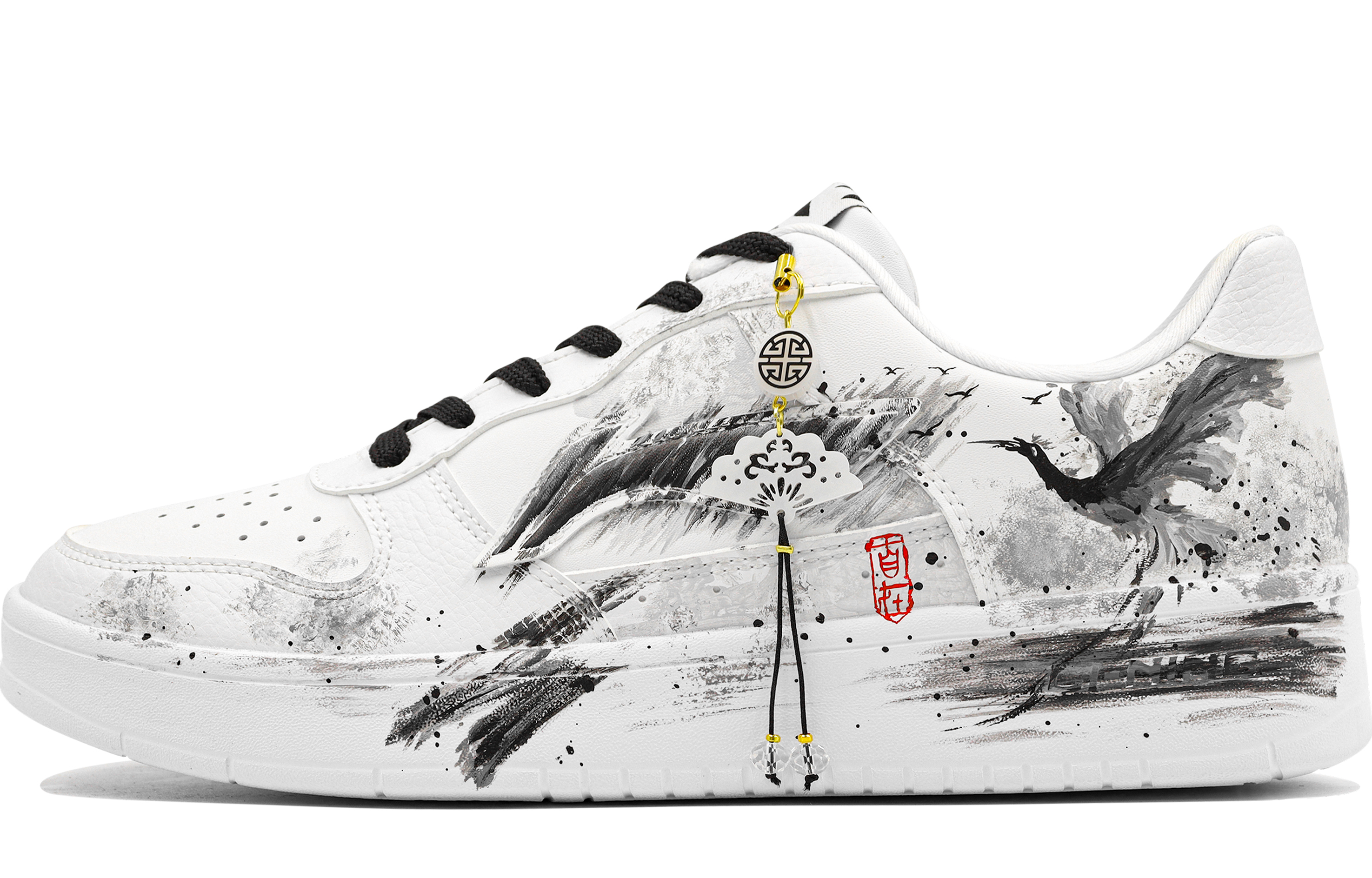 LINING Низкие мужские кроссовки Pontoon Boats, противоскользящие, ударопрочные, износостойкие, черно-белые 
LINING Низкие мужские кроссовки Pontoon Boats, противоскользящие, ударопрочные, износостойкие, черно-белые