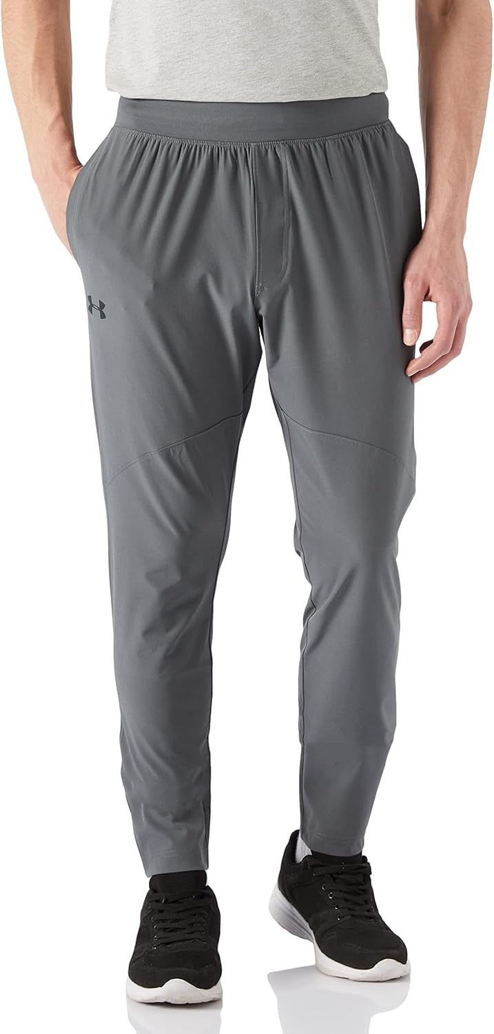 Мужские брюки Under Armour Circuit Woven Tapered, (012) Pitch Gray/Black
Мужские брюки Under Armour Circuit Woven Tapered, (012) Pitch Gray/Black