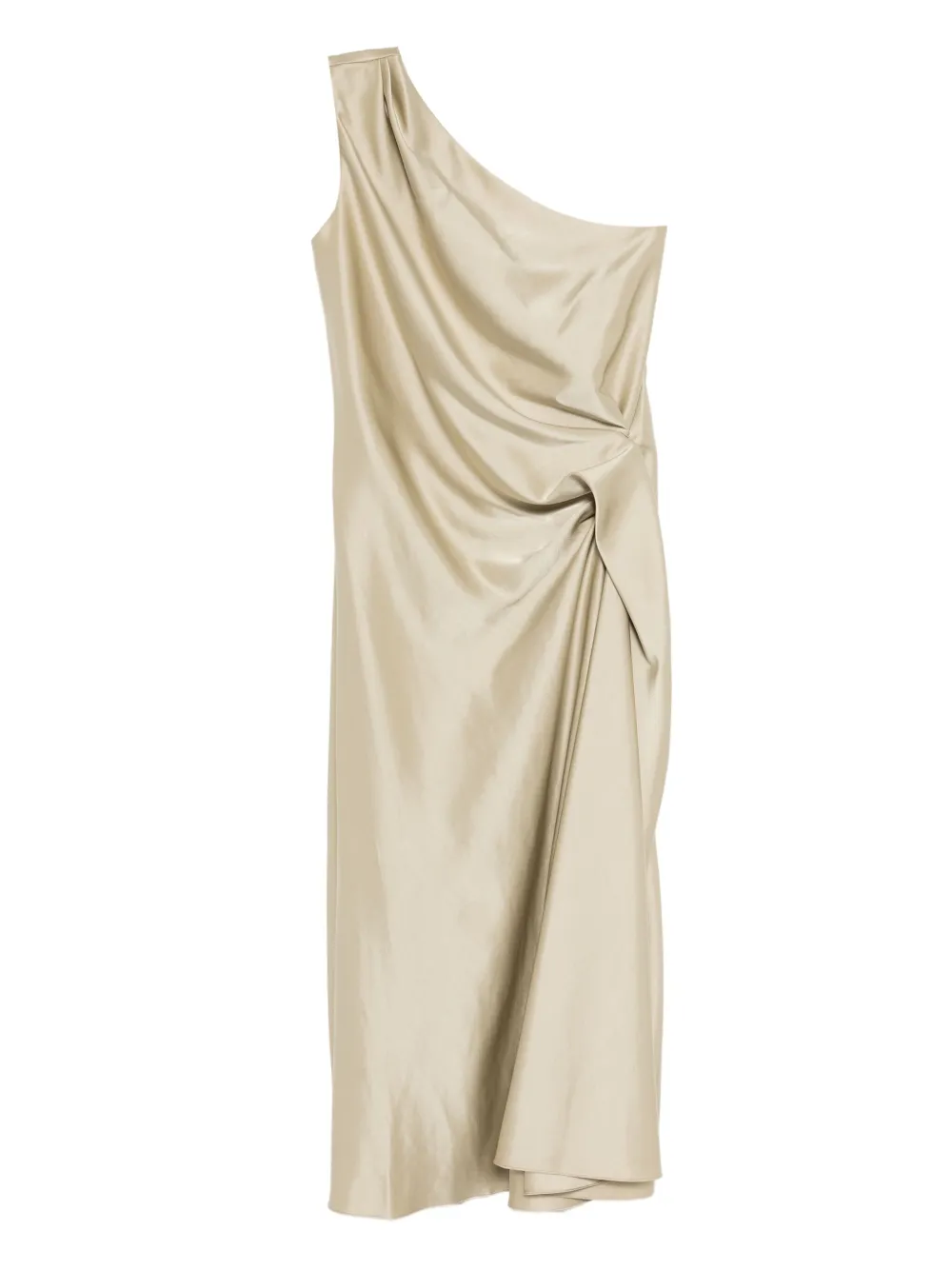 Атласное платье на одно плечо Amsale, золотой
Атласное платье на одно плечо Amsale, золотой