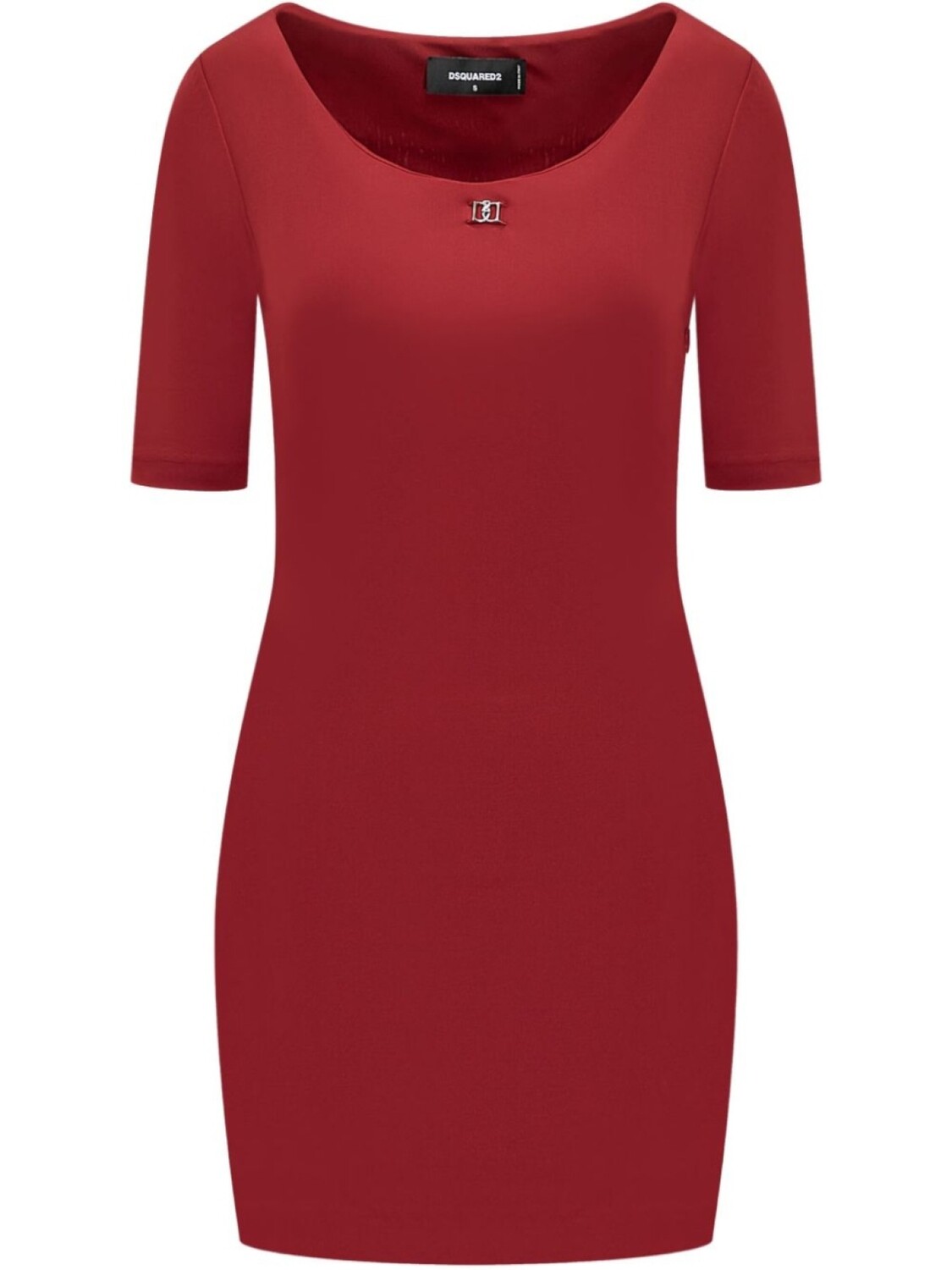 Платье мини DSQUARED2 с бляшкой-логотипом, красный
Платье мини DSQUARED2 с бляшкой-логотипом, красный