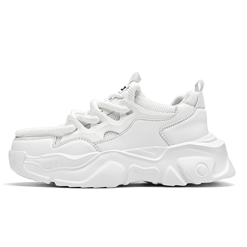 Нескользящие и износостойкие низкие кроссовки на массивной подошве для увеличения роста, мужские YIVELOVE, White
Нескользящие и износостойкие низкие кроссовки на массивной подошве для увеличения роста, мужские YIVELOVE, White