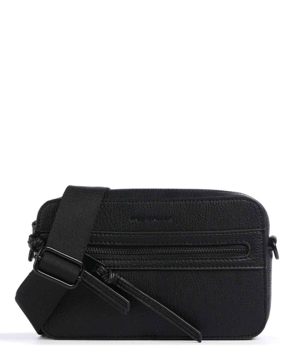 Глубокая темная сумка через плечо из искусственной кожи Fredsbruder, черный
Глубокая темная сумка через плечо из искусственной кожи Fredsbruder, черный