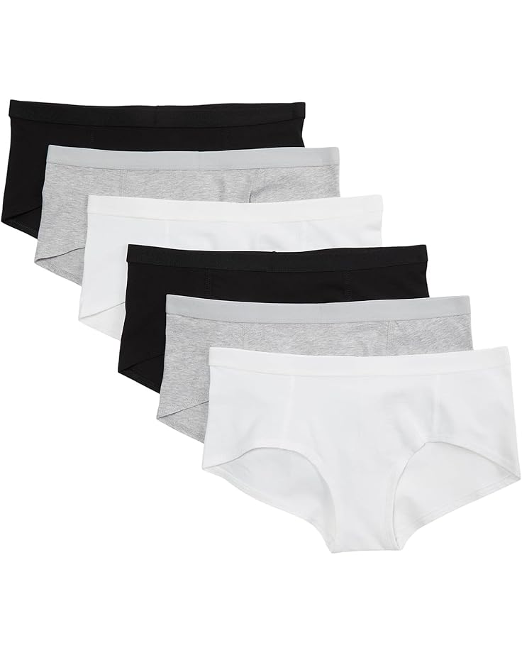 Женские трусы-шорты PACT Everyday 6-pack, Cool Neutrals
Женские трусы-шорты PACT Everyday 6-pack, Cool Neutrals