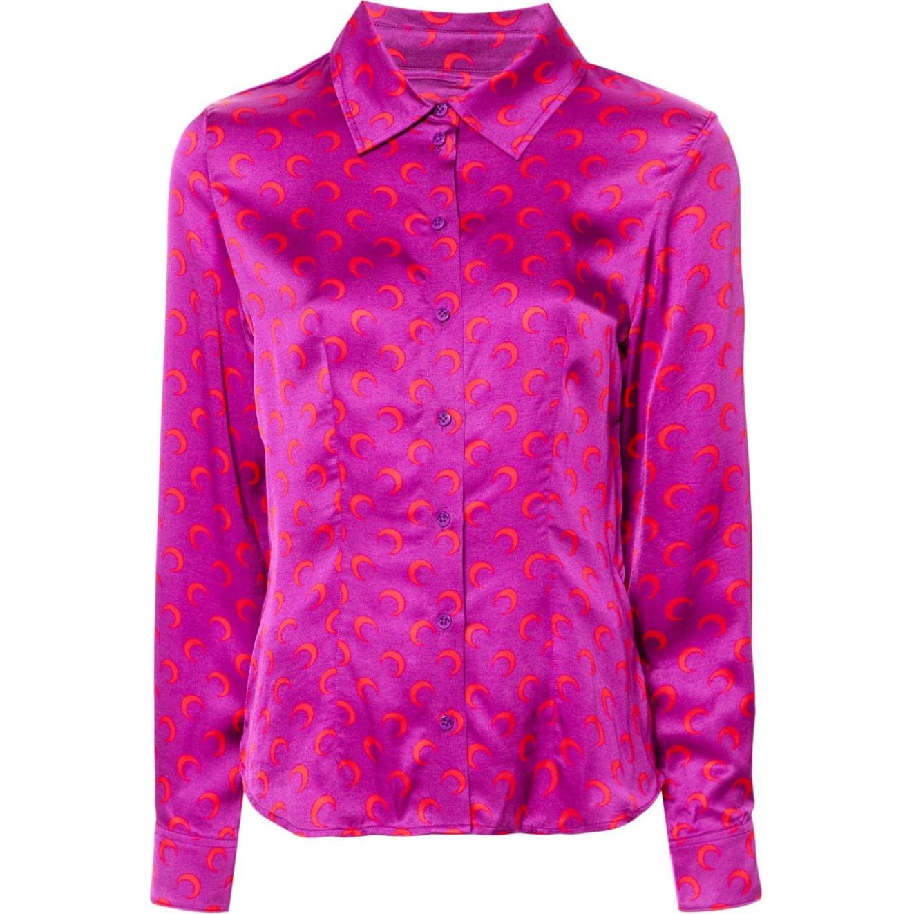 Рубашка с принтом moon Marine Serre, фиолетовый
Рубашка с принтом moon Marine Serre, фиолетовый