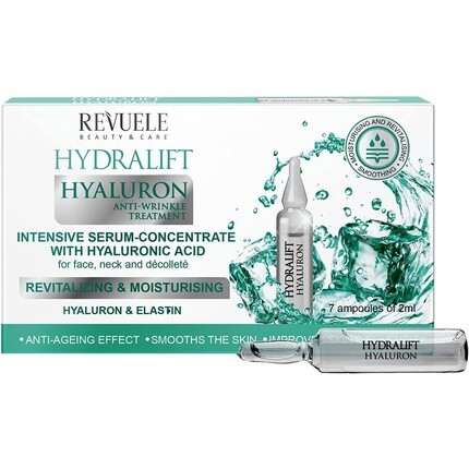 Hydralift Hyaluron Интенсивная сыворотка-концентрат с гиалуроновой кислотой 14 мл, Revuele
Hydralift Hyaluron Интенсивная сыворотка-концентрат с гиалуроновой кислотой 14 мл, Revuele
