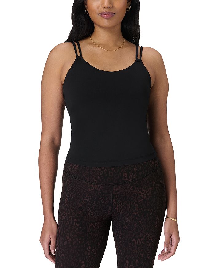 Свободный топ с ремешками Ultimate Studio Sweaty Betty, черный 
Свободный топ с ремешками Ultimate Studio Sweaty Betty, черный