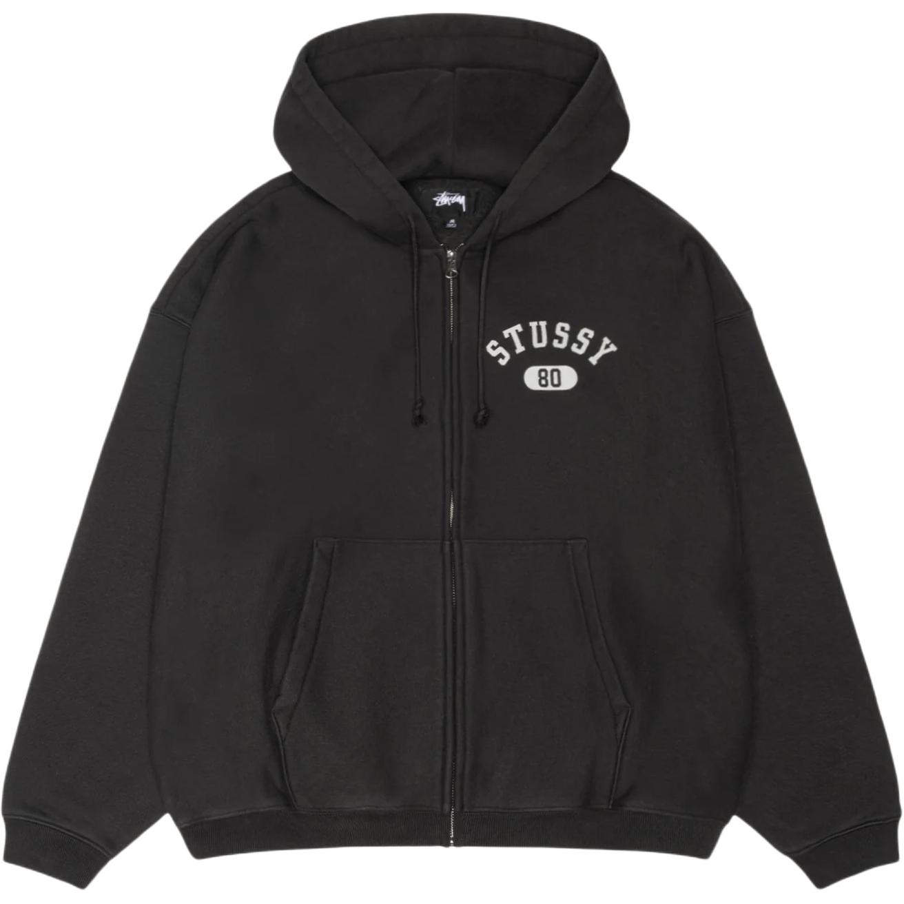Варьете худи на молнии Stussy, черный
Варьете худи на молнии Stussy, черный