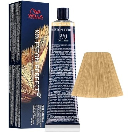 Koleston Perfect Me+ Pure Naturals 9/0 Очень интенсивный прозрачный блондин 60 мл, Wella
Koleston Perfect Me+ Pure Naturals 9/0 Очень интенсивный прозрачный блондин 60 мл, Wella