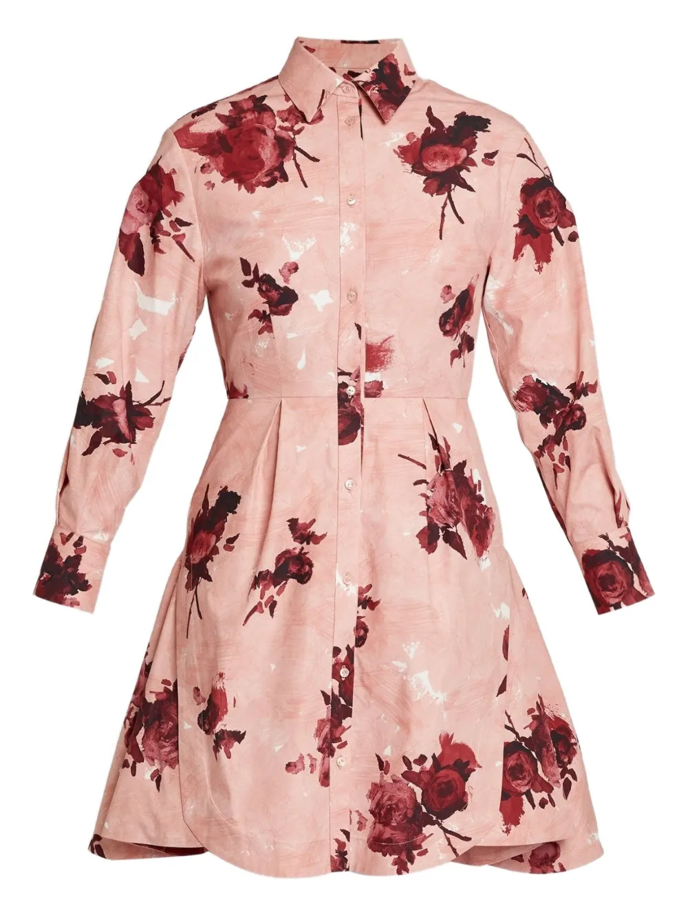 Платье-рубашка с цветочным принтом ERDEM, розовый
Платье-рубашка с цветочным принтом ERDEM, розовый