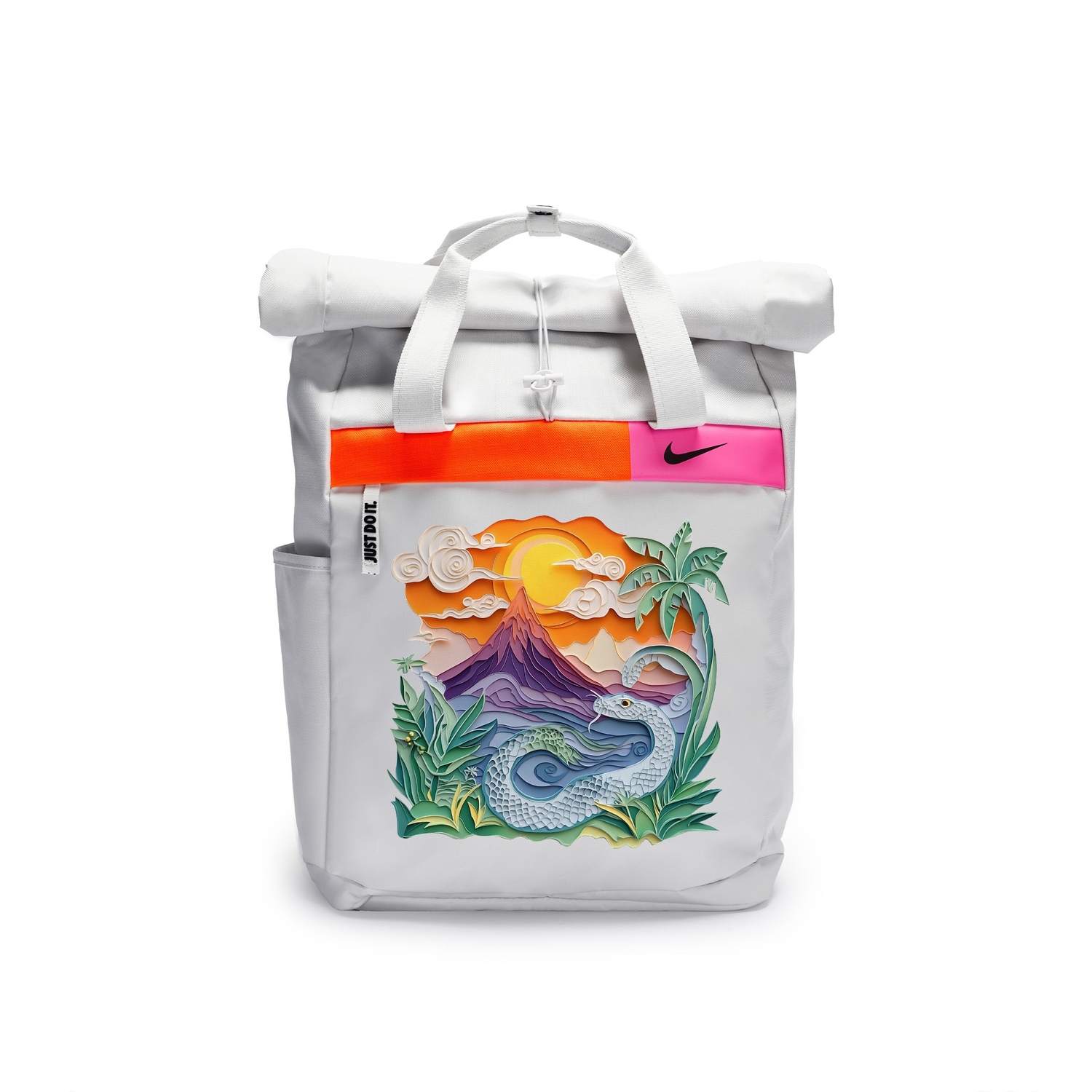 Nike Повседневный рюкзак унисекс для ежедневных поездок в минималистичном стиле, Enamel Snake Shadow
Nike Повседневный рюкзак унисекс для ежедневных поездок в минималистичном стиле, Enamel Snake Shadow