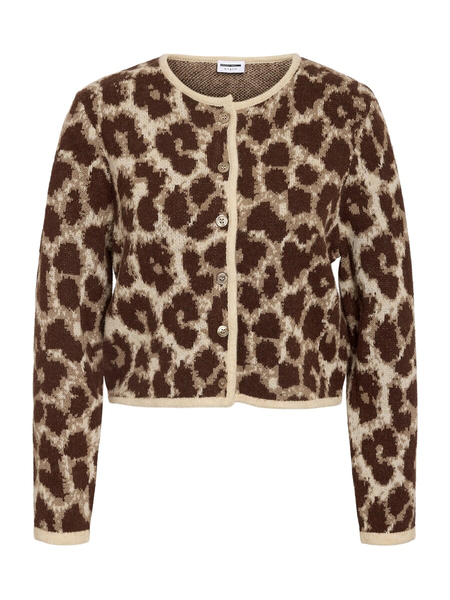 Вязаный кардиган Noisy may NMSILLE, темно-коричневый
Вязаный кардиган Noisy may NMSILLE, темно-коричневый