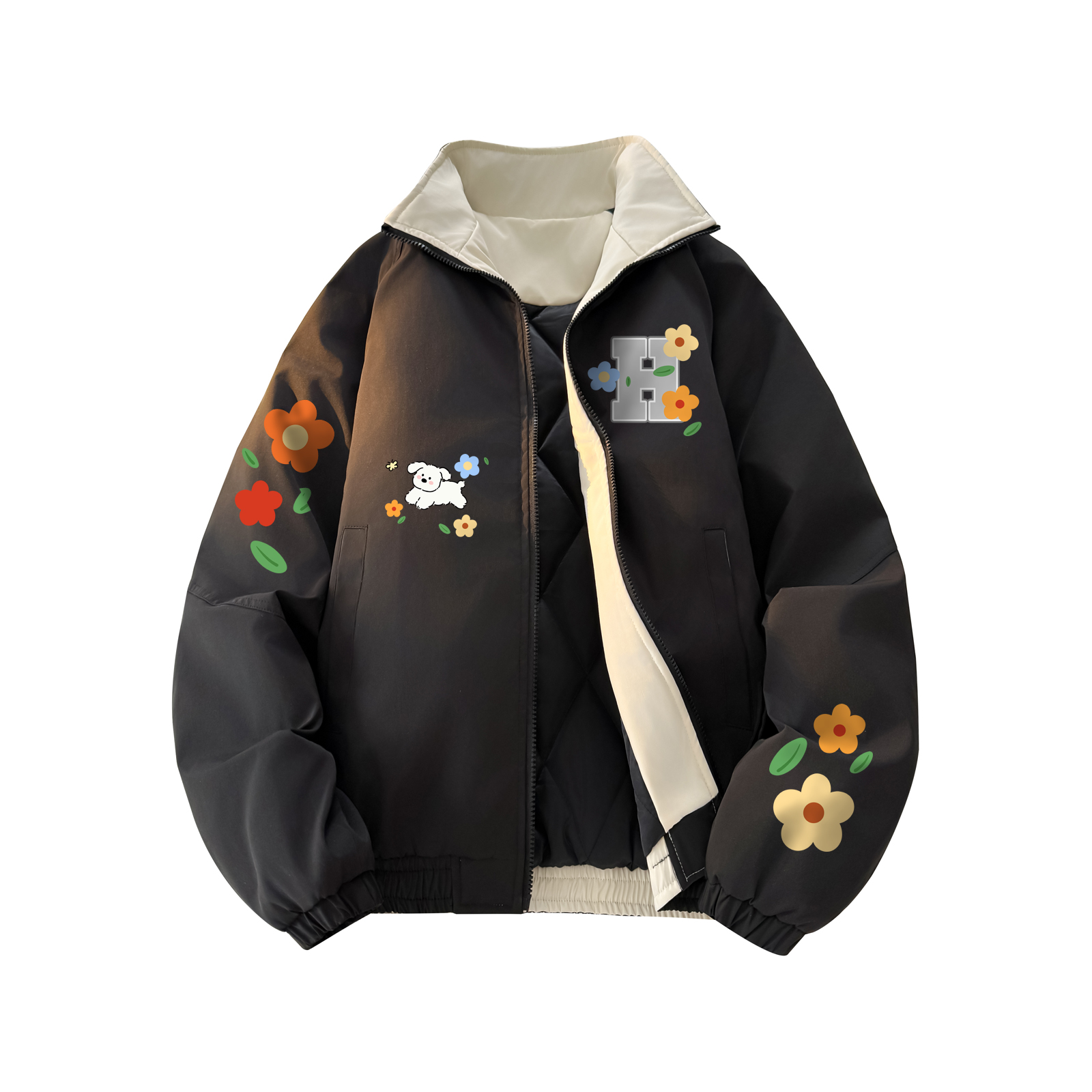 Пуховик Unisex Lapel Thickened Padded Puffer Jacket HUANQIU, черный
Пуховик Unisex Lapel Thickened Padded Puffer Jacket HUANQIU, черный