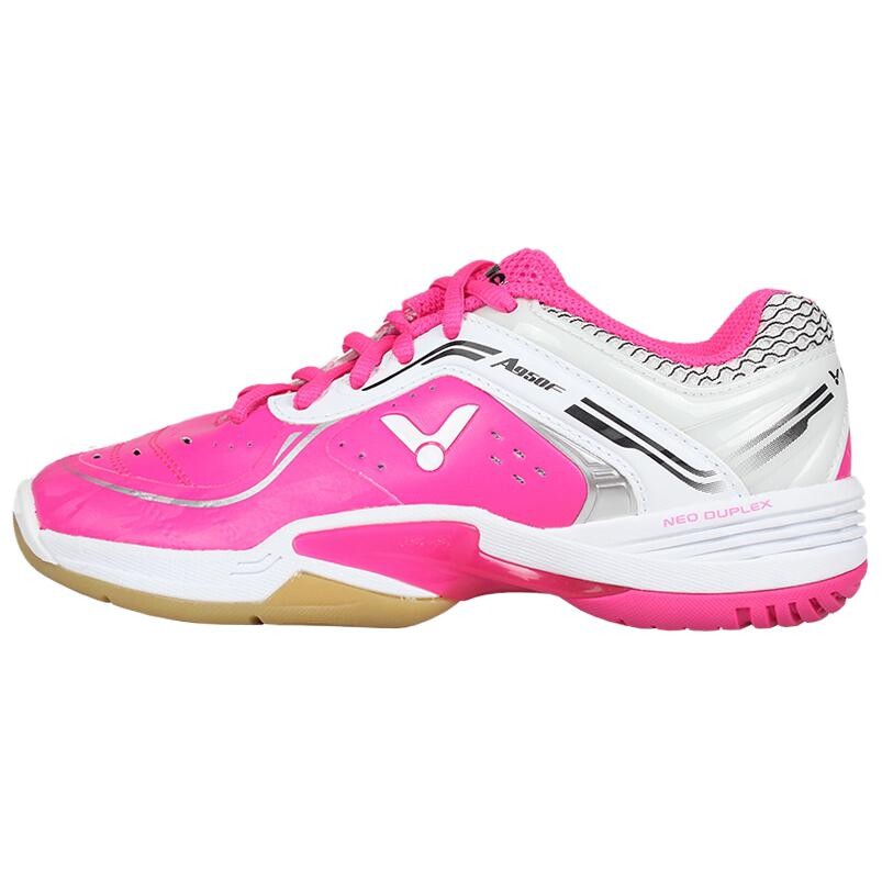 Обувь для бадминтона унисекс с низким верхом Victor, белый/розовый
Обувь для бадминтона унисекс с низким верхом Victor, белый/розовый