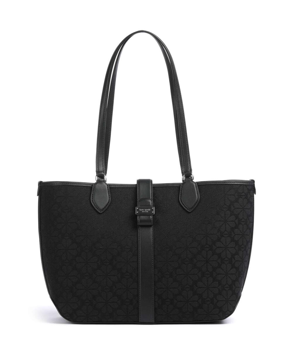 Жаккардовая сумка-шоппер с цветком лопаты Kate Spade New York, черный
Жаккардовая сумка-шоппер с цветком лопаты Kate Spade New York, черный