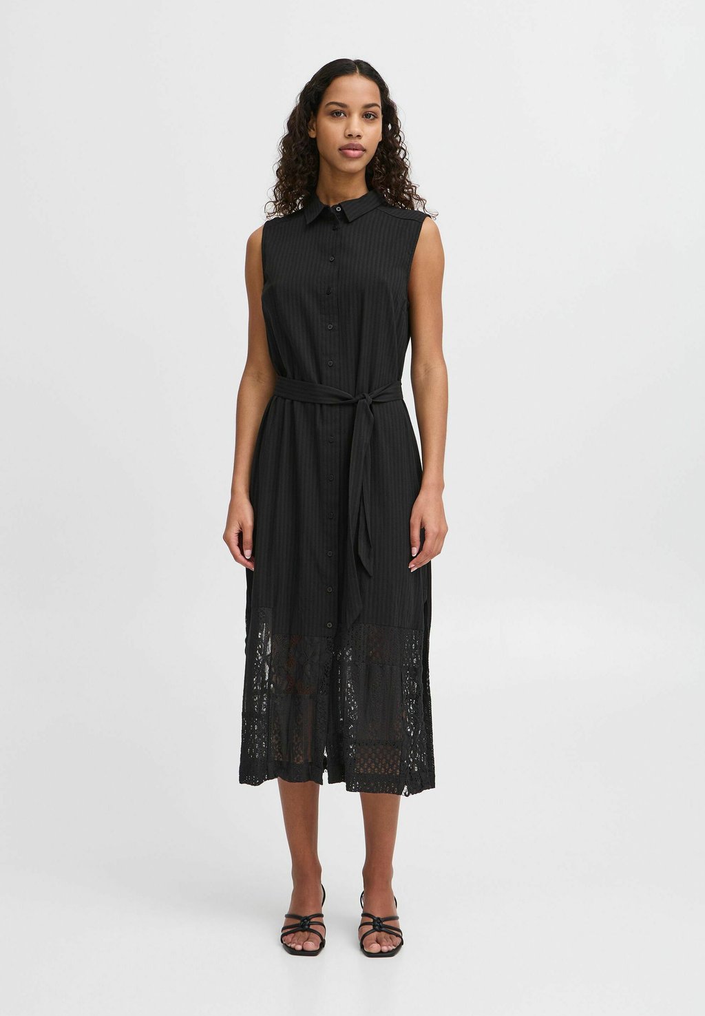 Платье-рубашка IHMARILA ICHI, черный
Платье-рубашка IHMARILA ICHI, черный