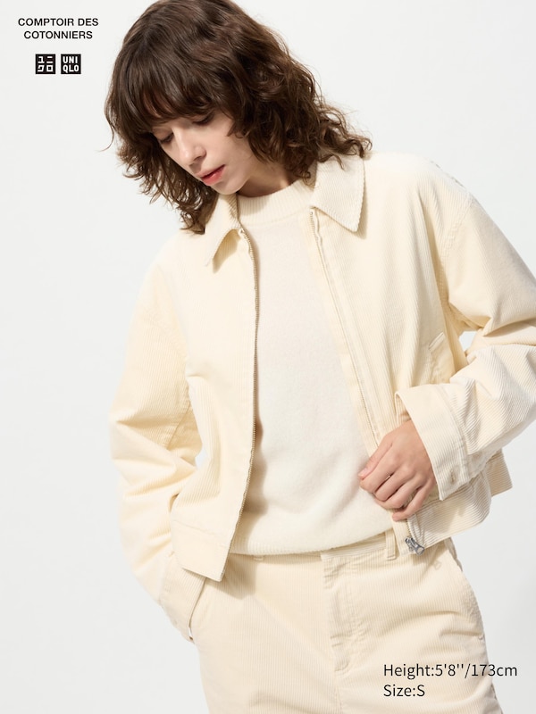 Короткая вельветовая куртка Uniqlo, 01 off white
Короткая вельветовая куртка Uniqlo, 01 off white