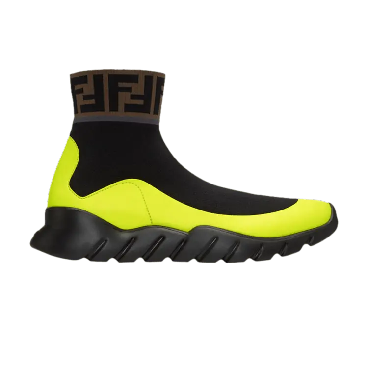 Кроссовки Fendi Tech Fabric High 'Forever Fendi - Black Yellow', черный
Кроссовки Fendi Tech Fabric High 'Forever Fendi - Black Yellow', черный