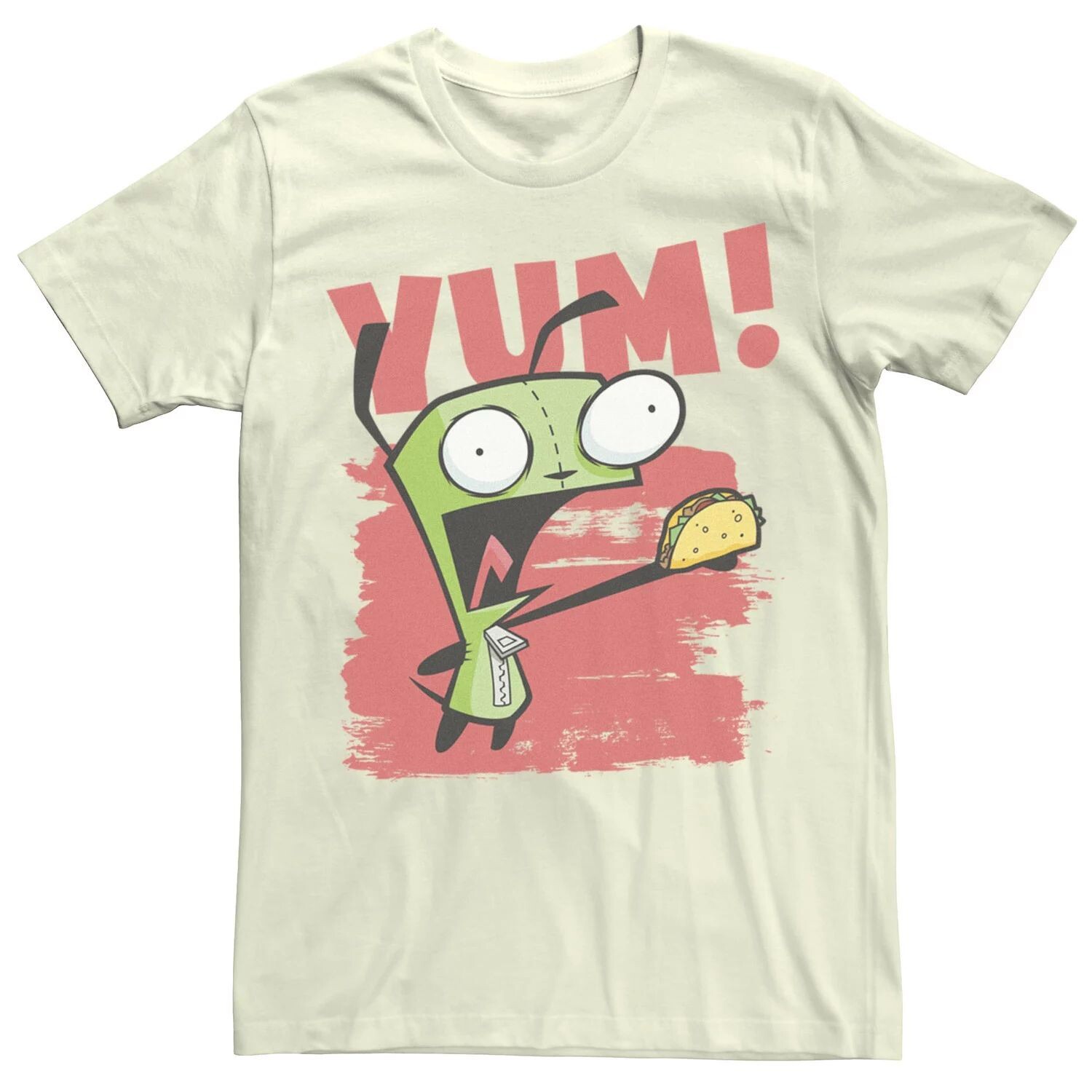 Мужской Invader Zim Gir Yum! Футболка для размазывания краски Licensed Character
Мужской Invader Zim Gir Yum! Футболка для размазывания краски Licensed Character
