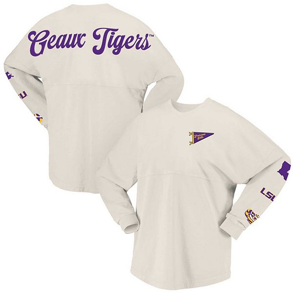 Женская футболка с длинным рукавом LSU Tigers Spirit Jersey
Женская футболка с длинным рукавом LSU Tigers Spirit Jersey